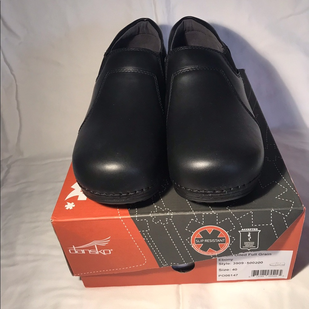 Nurse black clogs